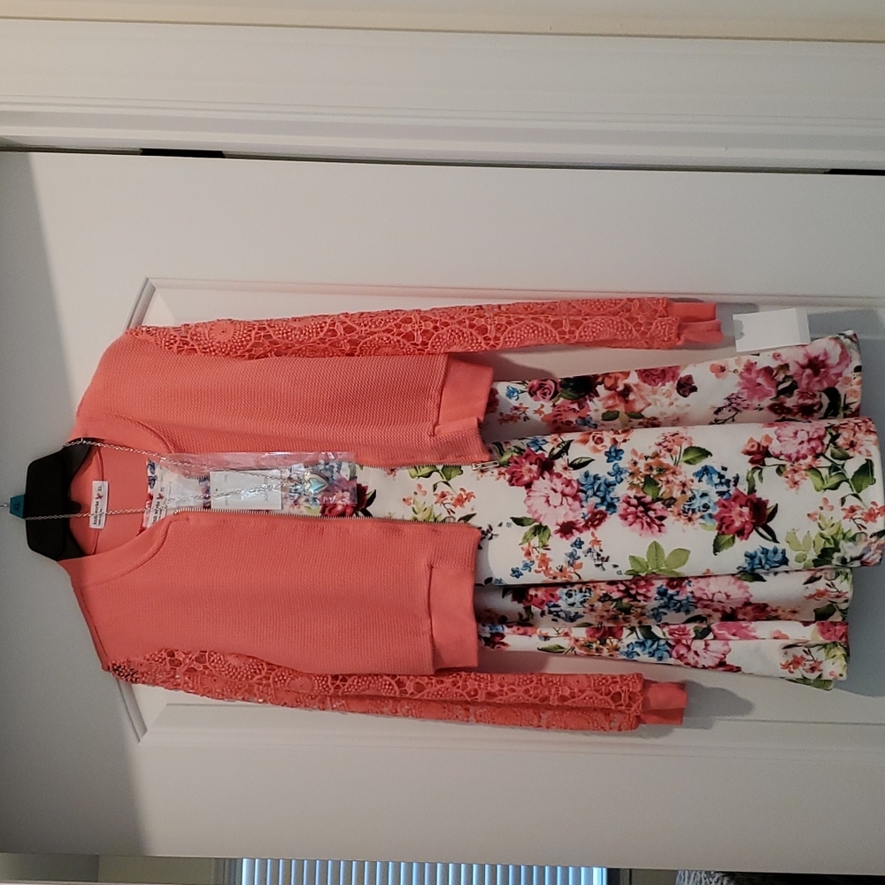 Knitsworks 2pc Coral dress